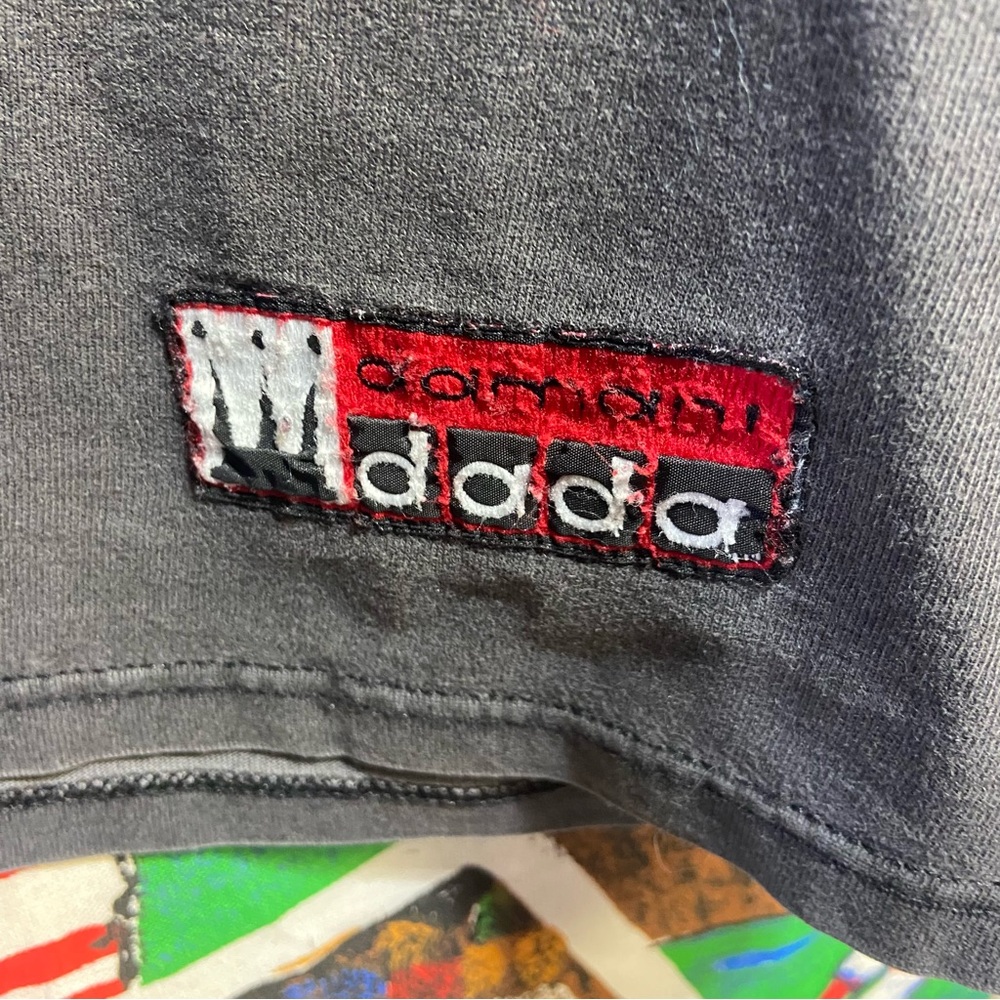 Vintage 90's Black Mens XL Dada Teeshirt - Picture 4 of 5